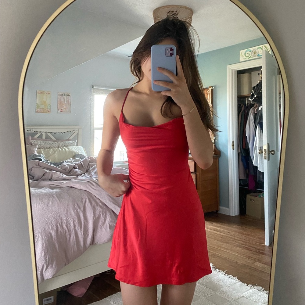 princess polly red mini dress 🌹🌹